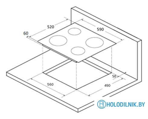 Варочная панель Monsher MHI 61