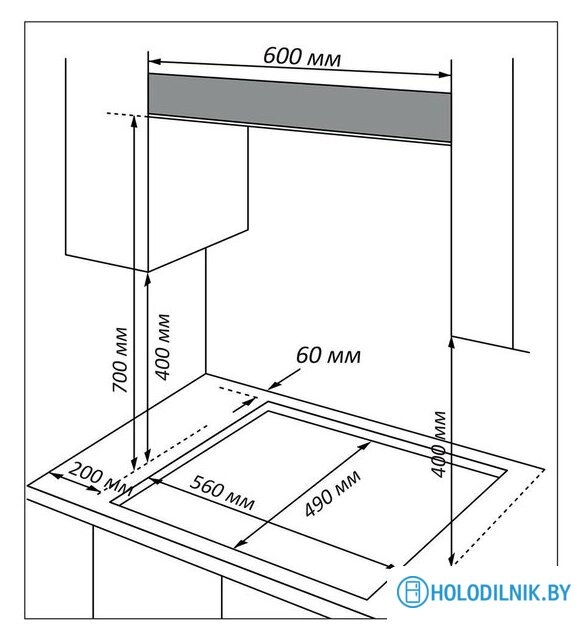 Варочная панель Nord (Nordfrost) HS 6043 B