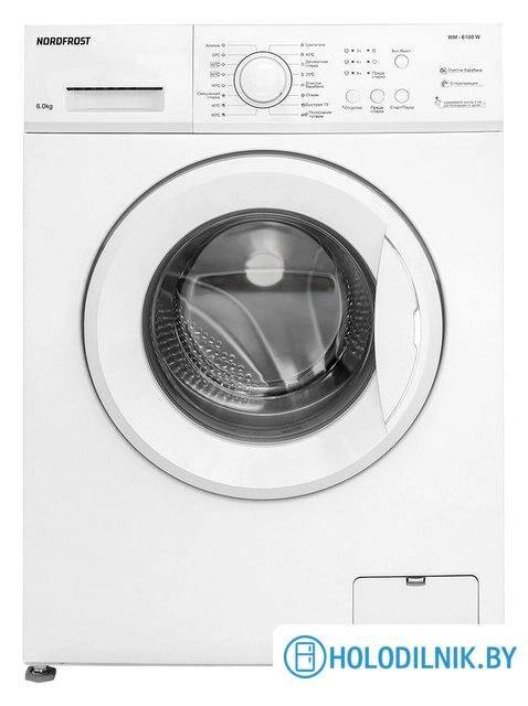 Стиральная машина Nord (Nordfrost) WM 6100 W