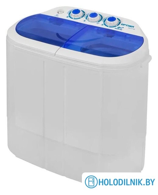 Активаторная стиральная машина Optima МСП-35 (белый/синий)