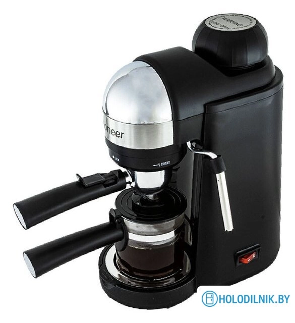 Рожковая кофеварка Pioneer CM106P (черный)