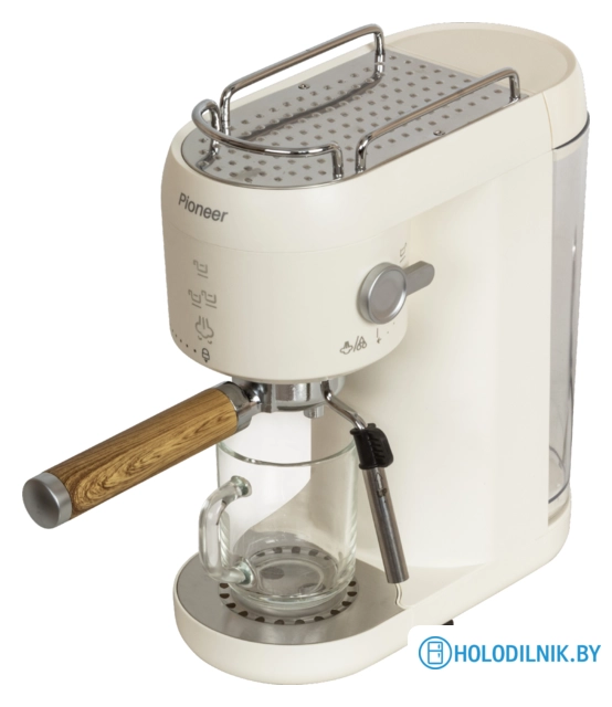 Рожковая кофеварка Pioneer CM109P (белый)