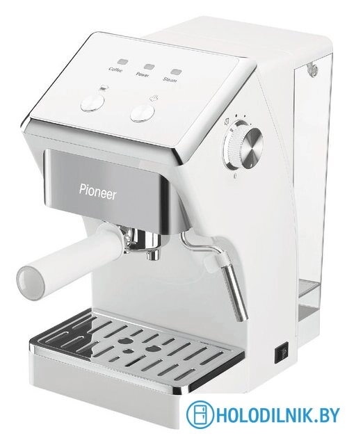 Рожковая кофеварка Pioneer CM115P (белый)