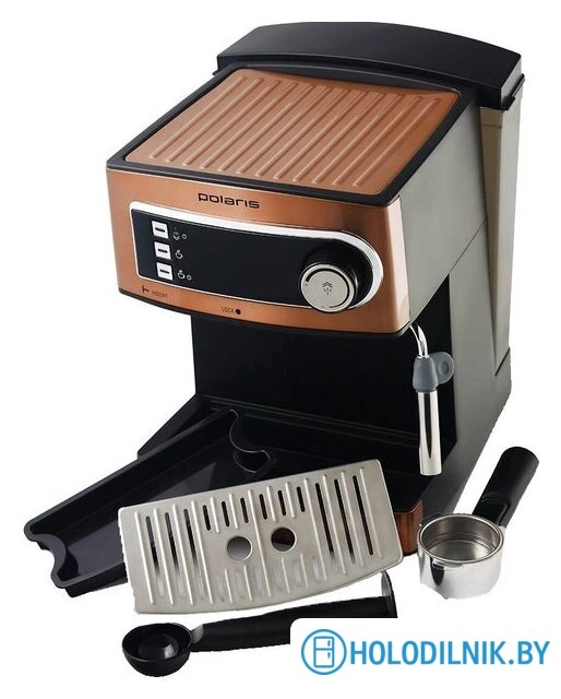 Рожковая помповая кофеварка Polaris PCM 1515E ADORE CREMA