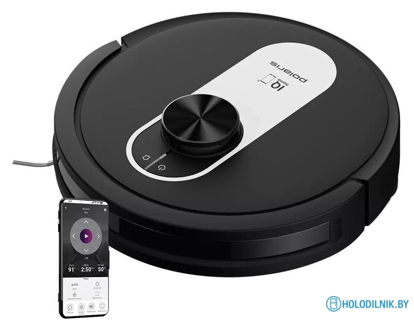 Робот-пылесос Polaris PVCR 4250 WIFI IQ Home (черный)
