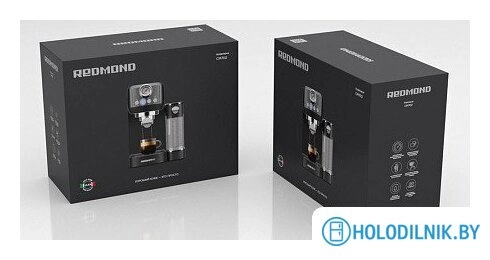 Рожковая кофеварка Redmond (Редмонд) CM702 (черный/хром)