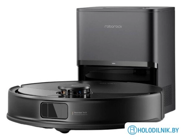 Робот-пылесос Roborock Q8 Max Pro+ Gen2 RRA1TAL Q8MPPG252-02 (с русской озвучкой, черный)