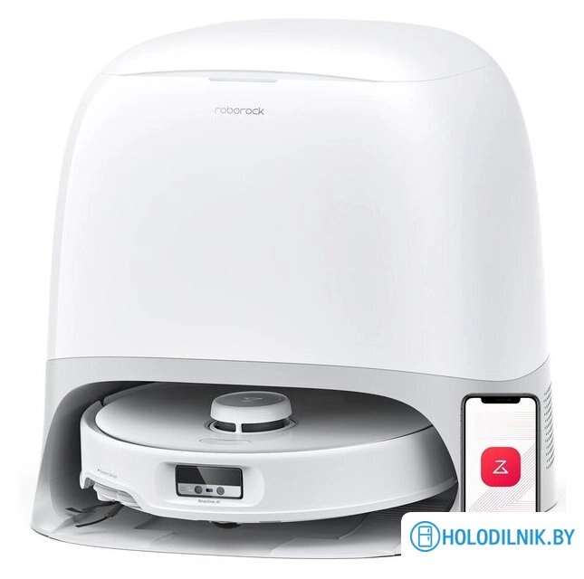 Робот-пылесос Roborock Qrevo Curv V10VIV QRC02-02 (с русской озвучкой, белый)