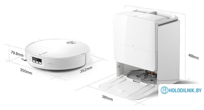 Робот-пылесос Roborock Qrevo Edge 2 Pro QE2P02-02 (белый)