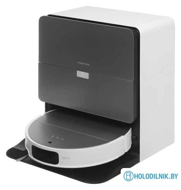 Робот-пылесос Roborock Robotic Vacuum Cleaner+Empty Wash Fill Dock S9 MaxV Ultra S90VER S9MVU52-02 (с русской озвучкой, белый)