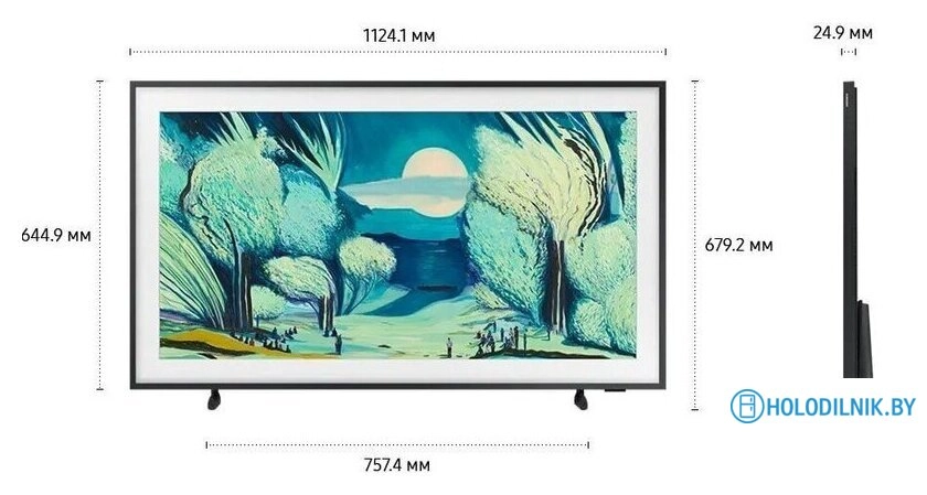 Телевизор Samsung The Frame QLED LS03F QE50LS03FAUXRU