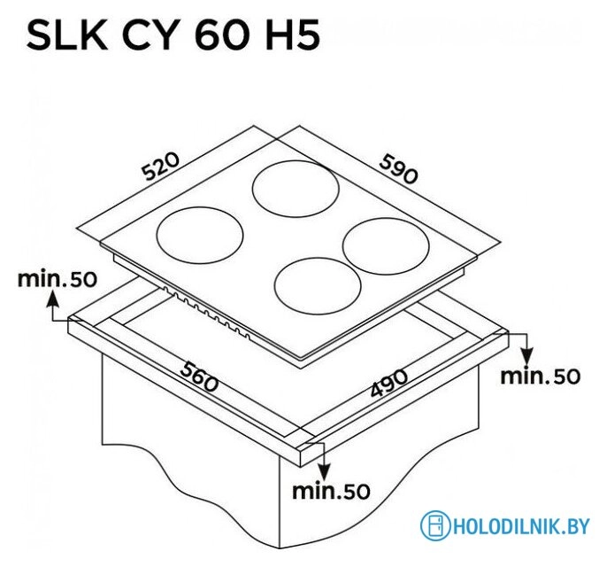 Варочная панель Schaub Lorenz SLK CY 60 H5