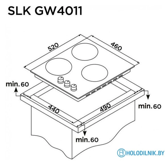 Варочная панель Schaub Lorenz SLK GW4011