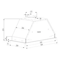 Кухонная вытяжка Schtoff GTC L 60 (белый)