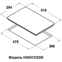 Варочная панель Schtoff H3001C02IS Black