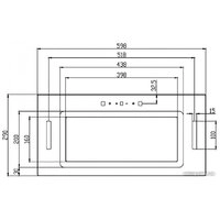 Кухонная вытяжка Schtoff HGT 60 (белый)