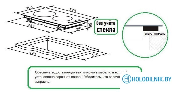 Варочная панель Schtoff I30H04 Nano Matte Black