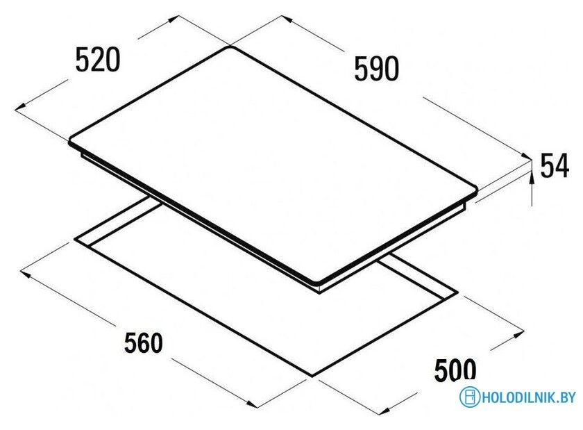 Варочная панель Schtoff I6S07B Cold White
