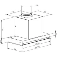 Кухонная вытяжка Schtoff LFX 60 Black (черный)