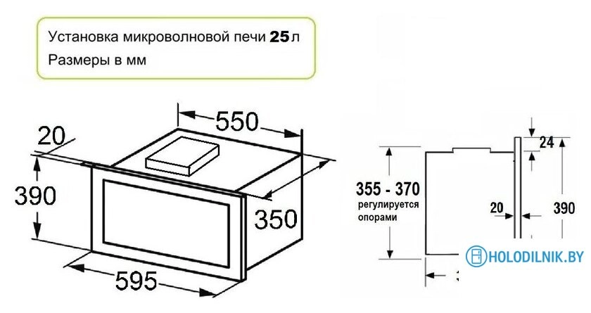 Микроволновая печь Schtoff NMW 25 Grey