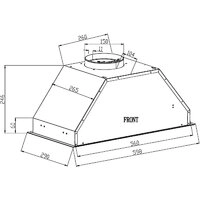 Кухонная вытяжка Schtoff Polar 60 (нержавеющая сталь)