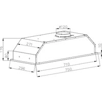 Кухонная вытяжка Schtoff TDM 75 Inox (нержавеющая сталь)