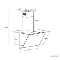 Кухонная вытяжка Schtoff Titan 60 (черный)