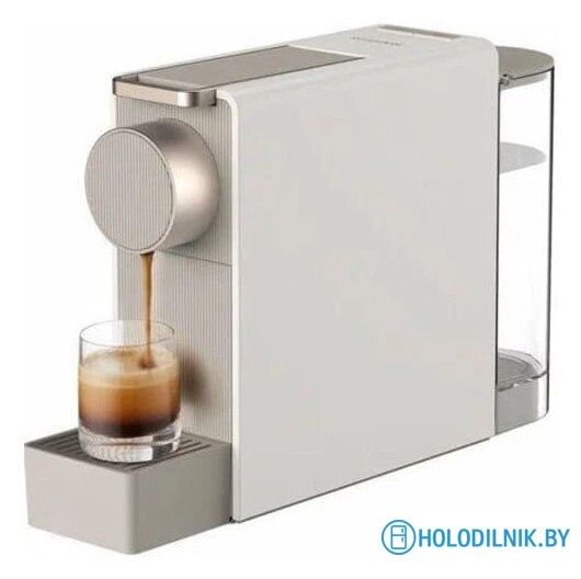 Капсульная кофеварка Scishare Capsule Coffee Machine Mini S1201 (с евровилкой, золотистый)