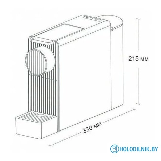 Капсульная кофеварка Scishare Capsule Coffee Machine Mini S1201 (с евровилкой, золотистый)