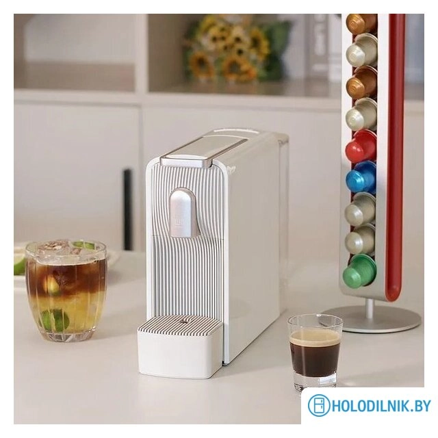 Capsule Coffee Machine S1109 (евровилка, золотистый)
