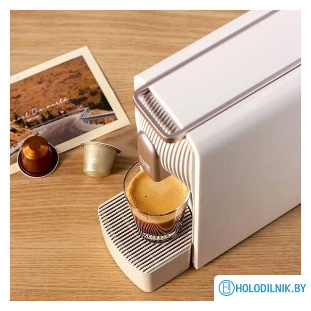 Capsule Coffee Machine S1109 (евровилка, золотистый)