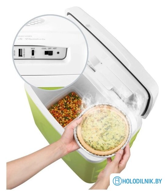 Термоэлектрический автохолодильник Sencor SCM 2130 30л (зеленый)