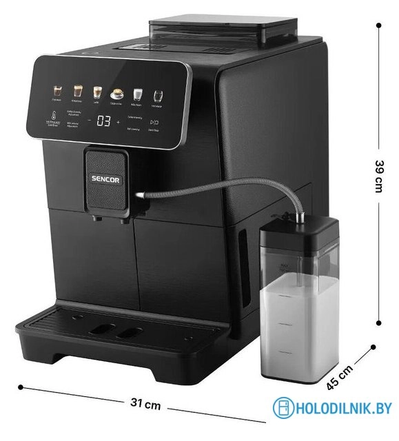 Кофемашина Sencor SES 9400BK