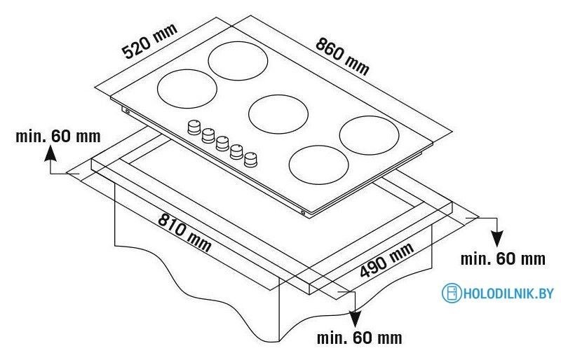 Варочная панель Simfer H90W51B572