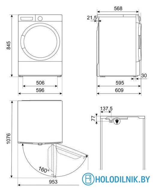 Сушильная машина Smeg DT393RU4