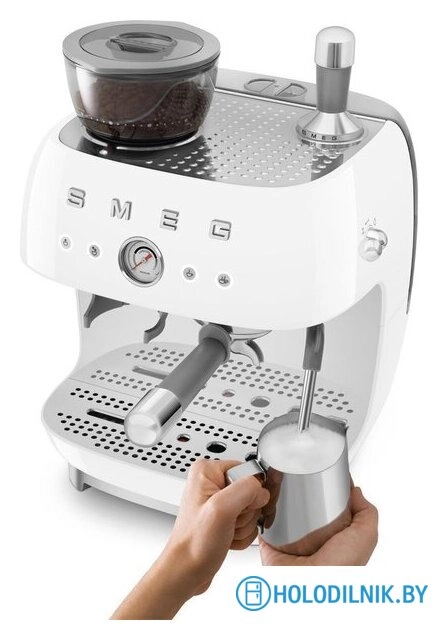 Рожковая кофеварка Smeg EGF03WHEU