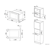 Микроволновая печь Smeg FMI125G