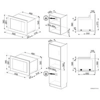 Микроволновая печь Smeg FMI320X2