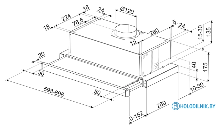 Кухонная вытяжка Smeg KSET61E2