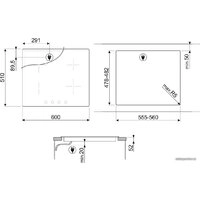 Варочная панель Smeg SI364BM