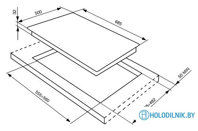 Варочная панель Smeg SR775AO