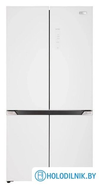 Четырёхдверный холодильник TECHNO FF4-65 (белое матовое стекло)