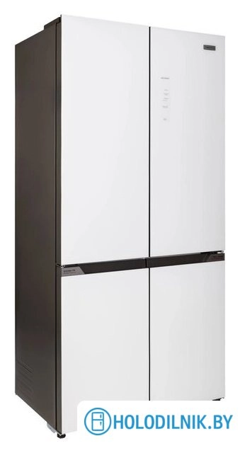 Четырёхдверный холодильник TECHNO FF4-65 (белое матовое стекло)