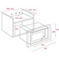 Микроволновая печь TEKA MS 620 BIS