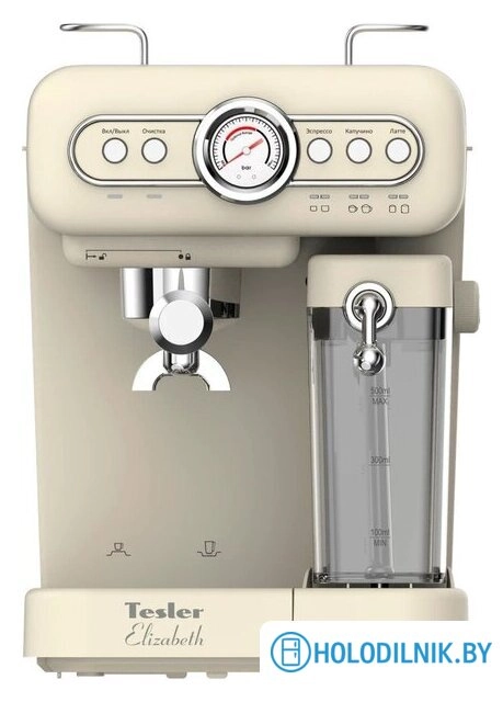 Рожковая кофеварка Tesler ECM-250 beige