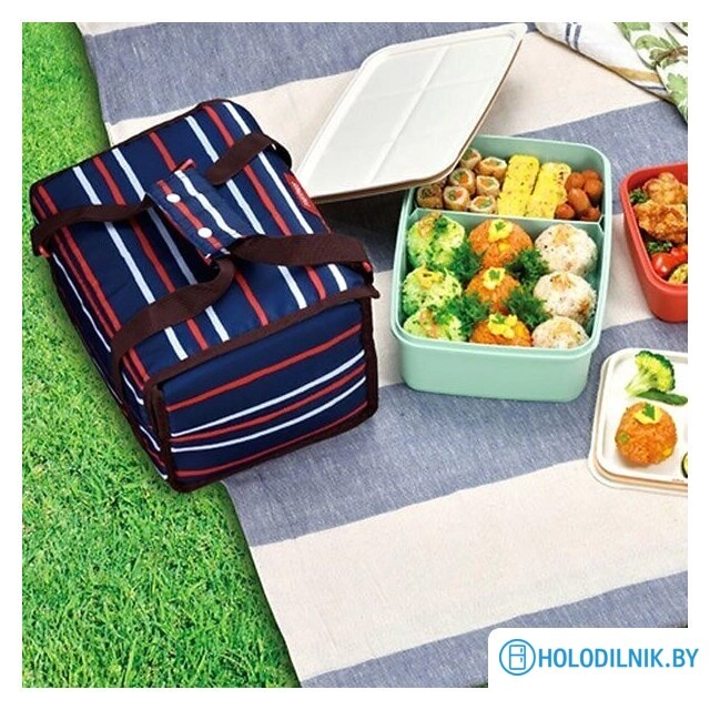 Термосумка THERMOS DJF-4003 6л (синий/красный)