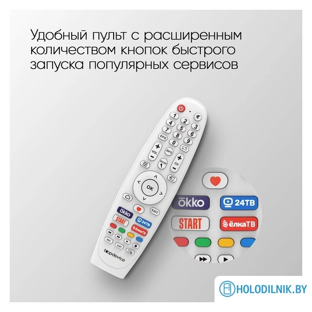 Телевизор Topdevice Frameless Neo TDTV24CS04H_WE