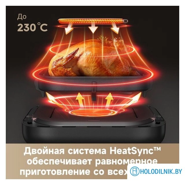 Аэрогриль (аэрофритюрница) Trouver Air Fryer FD10 Pro VFF12A (черный)