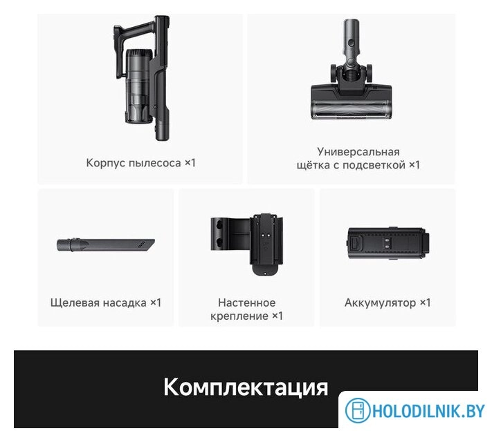 Пылесос Trouver Cordless Vacuum Cleaner S1 Lite VJ14A (евровилка)