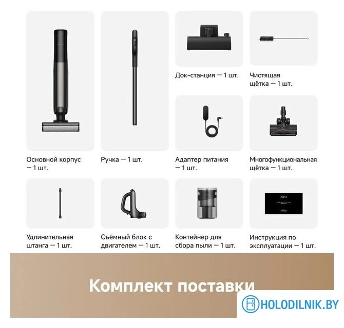 Пылесос Trouver Wet and Dry Vacuum K20 Combo HMH22A (евровилка, черный)